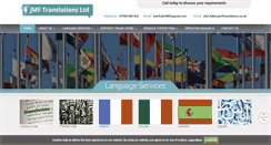 Desktop Screenshot of jmftranslations.co.uk